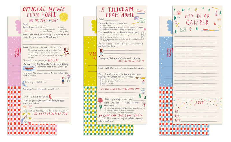Letters from Home Set - Pinecone Trading Co.
