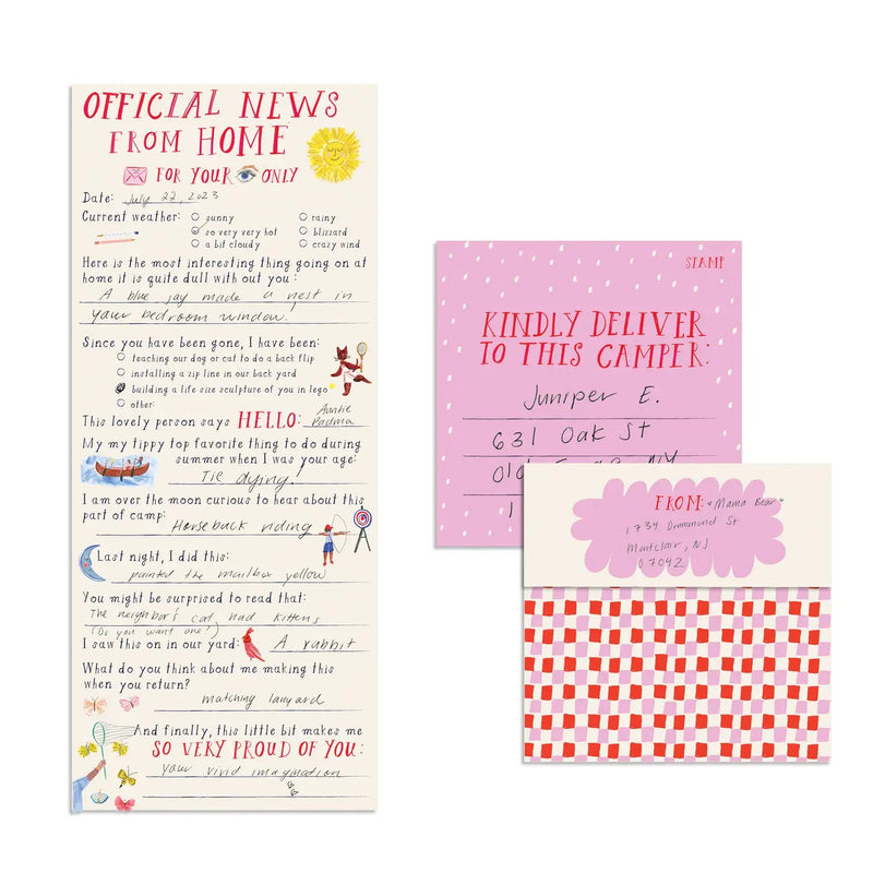 Letters from Home Set - Pinecone Trading Co.