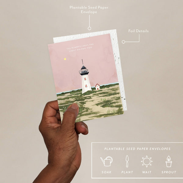 Lighthouse Card - Pinecone Trading Co.