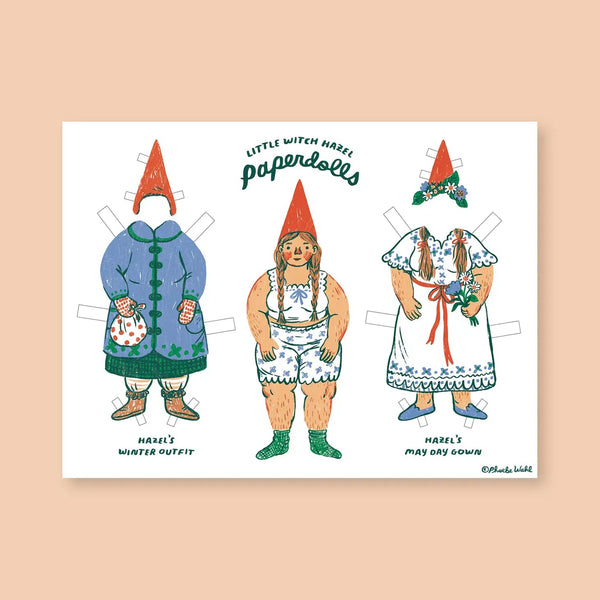 Little Witch Hazel Paperdoll Set - Pinecone Trading Co.