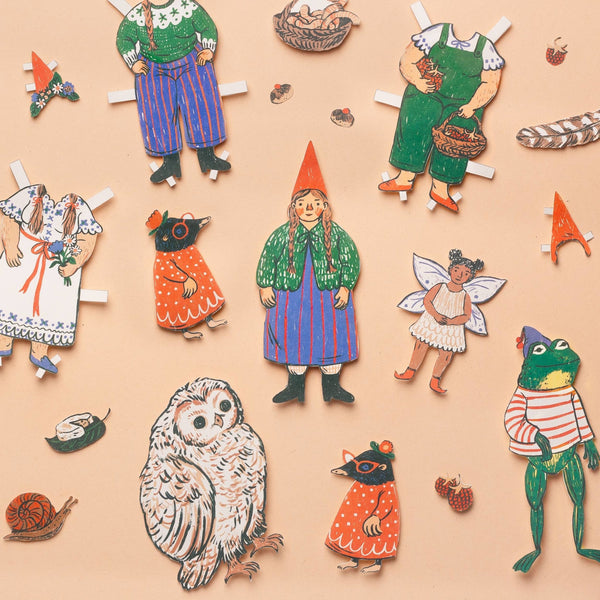 Little Witch Hazel Paperdoll Set - Pinecone Trading Co.