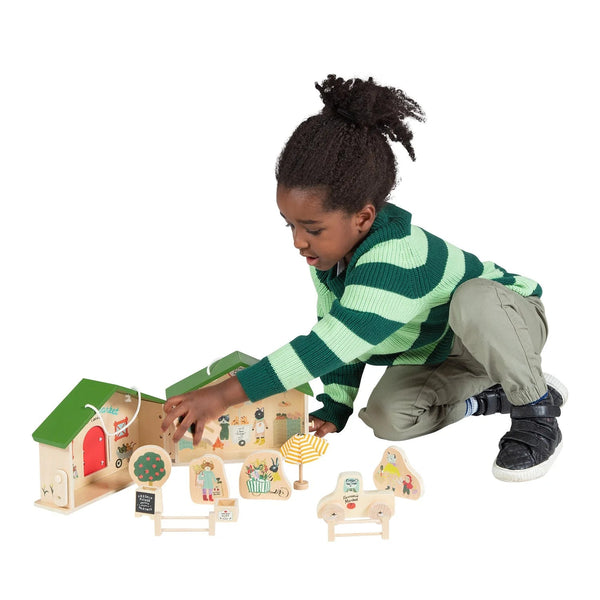 Market Day Wooden Playset - Pinecone Trading Co.