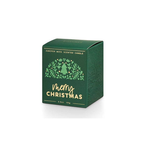 Merry Christmas Boxed Votive - Pinecone Trading Co.