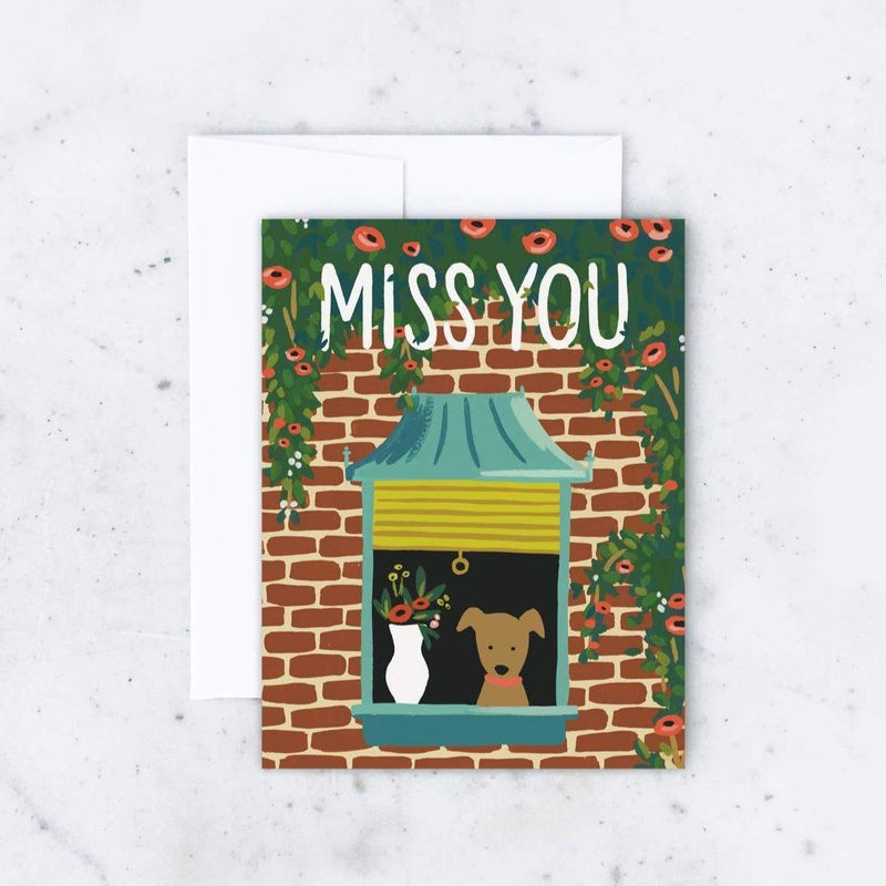 Miss You Card - Pinecone Trading Co.