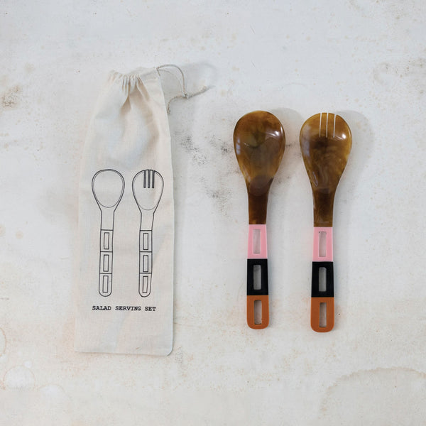 Mod Salad Servers - Pinecone Trading Co.