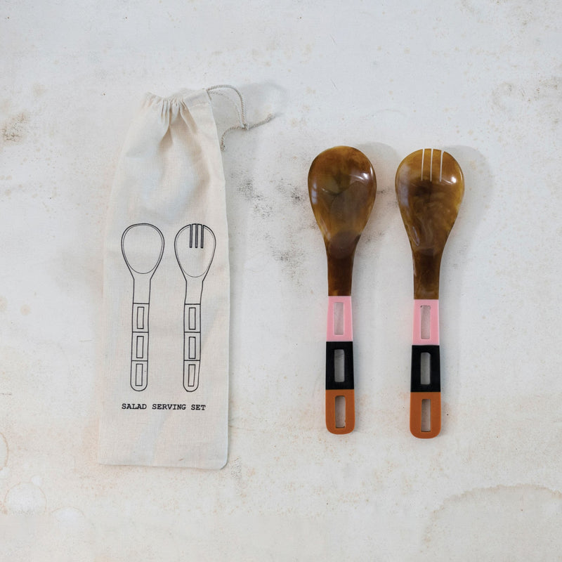 Mod Salad Servers - Pinecone Trading Co.