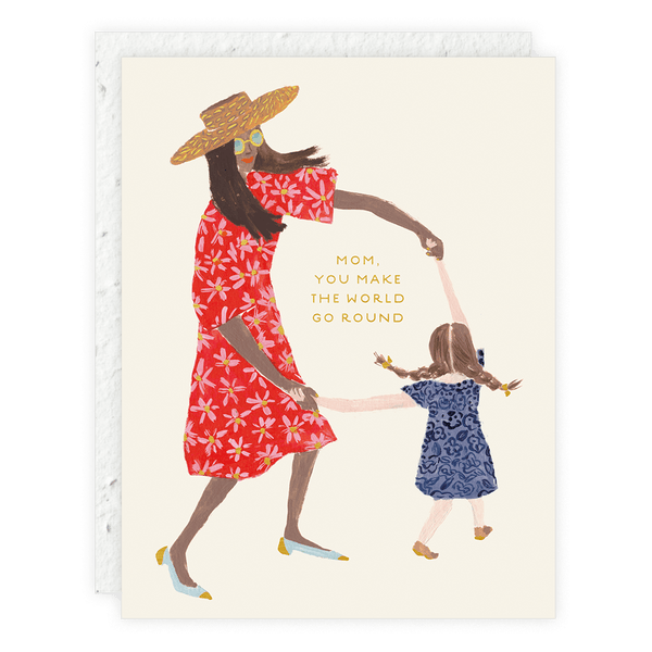 Mom and Daughter Card - Pinecone Trading Co.