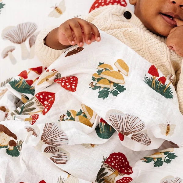 Mushroom Swaddle - Pinecone Trading Co.