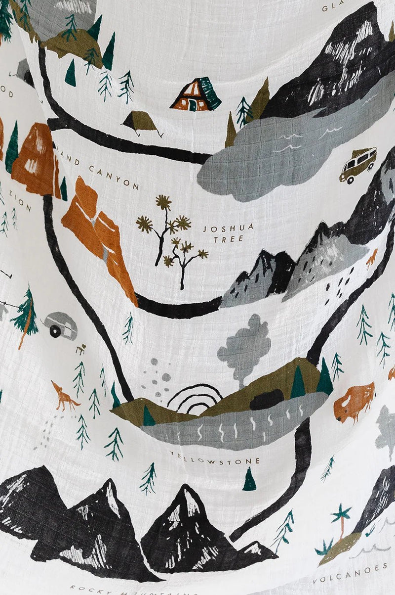 National Parks Swaddle - Pinecone Trading Co.