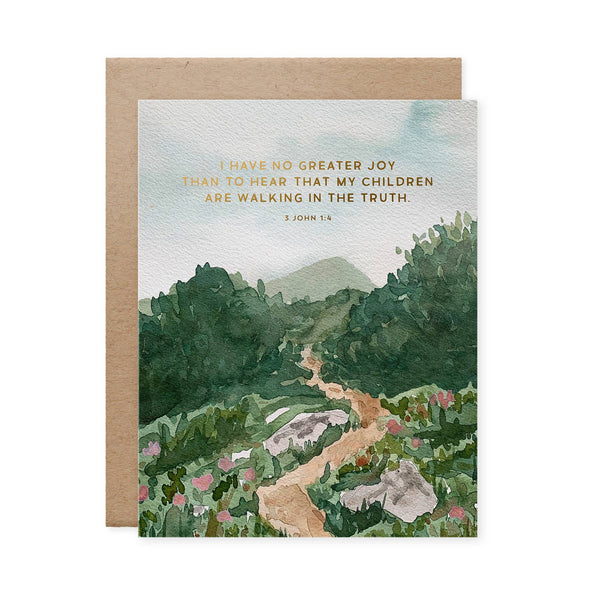 No Greater Joy Graduation or Confirmation Card - Pinecone Trading Co.
