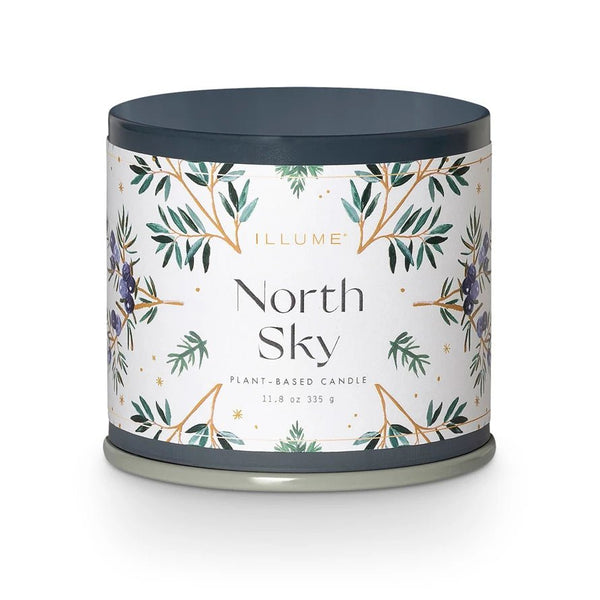 North Sky Vanity Tin Candle - Pinecone Trading Co.