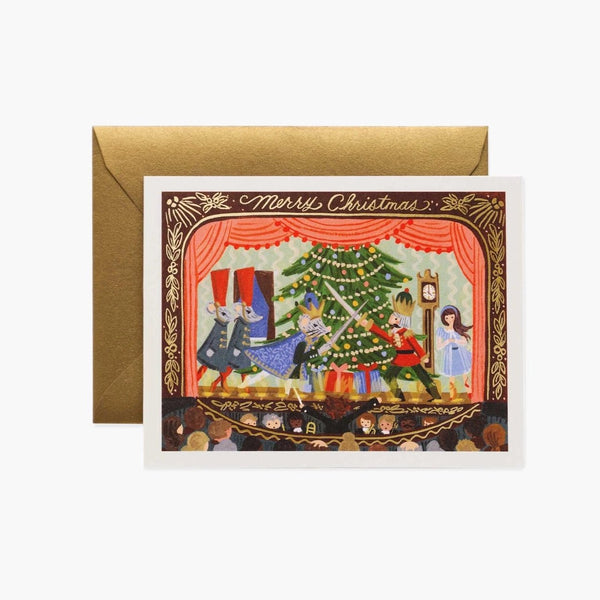 Nutcracker Christmas Card - Pinecone Trading Co.
