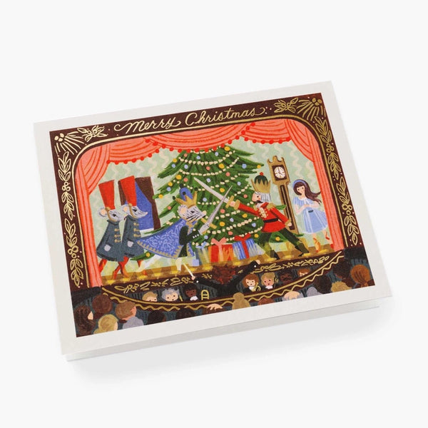 Nutcracker Christmas Card - Pinecone Trading Co.