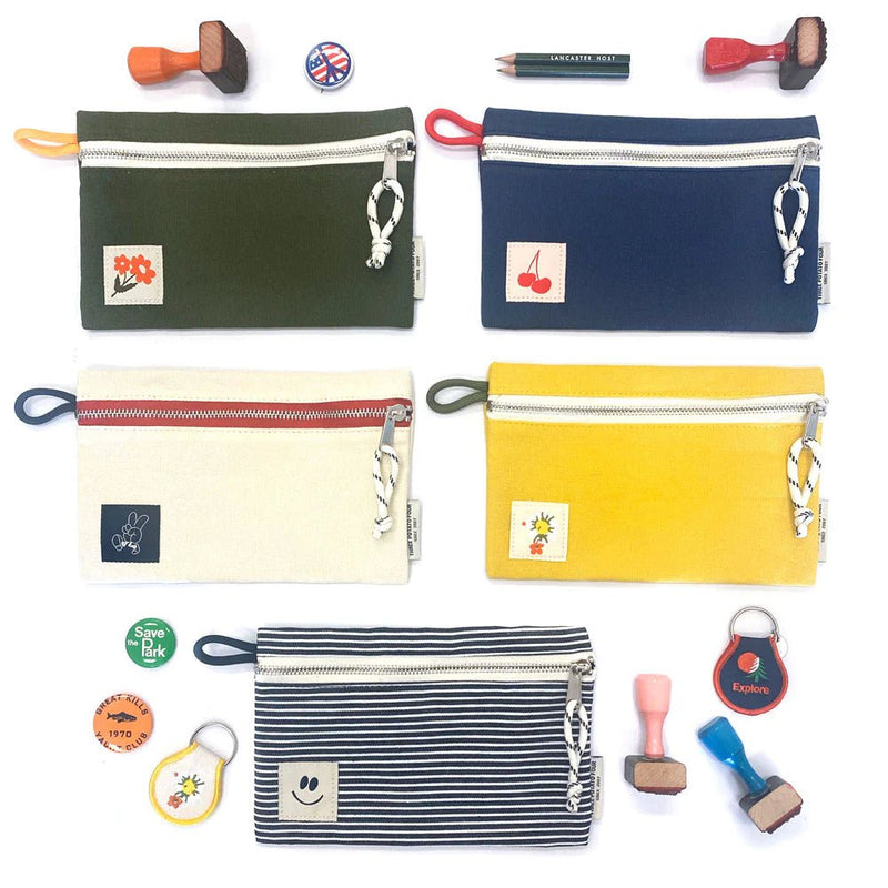 Orange Blossom Zip Pouch - Pinecone Trading Co.