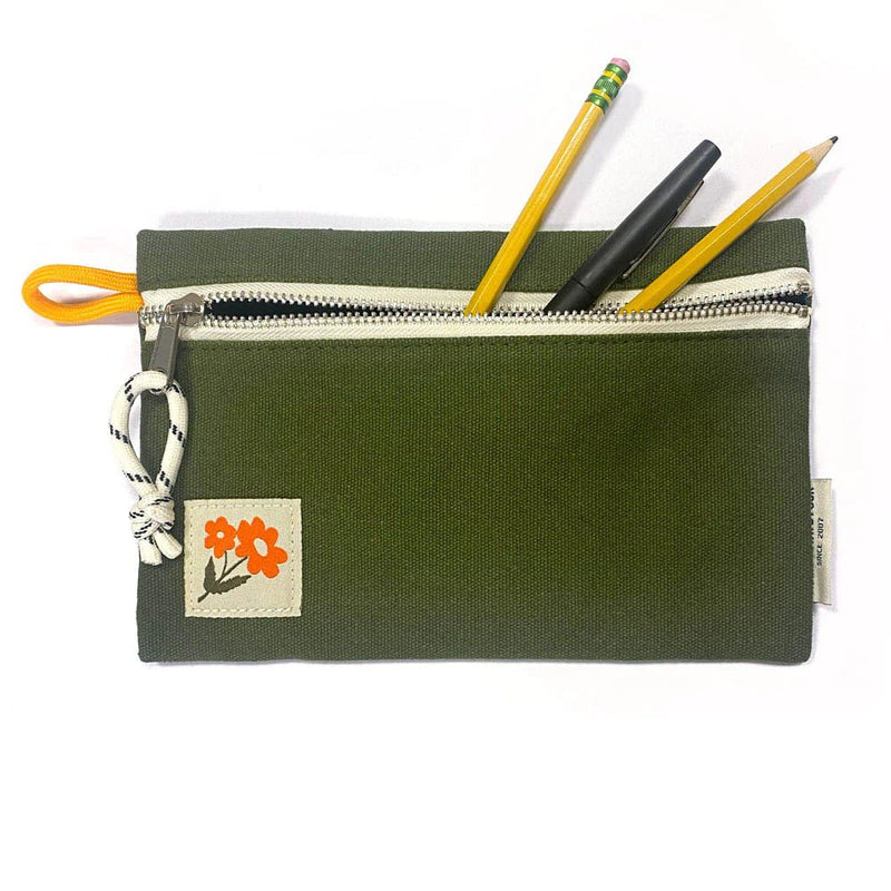 Orange Blossom Zip Pouch - Pinecone Trading Co.