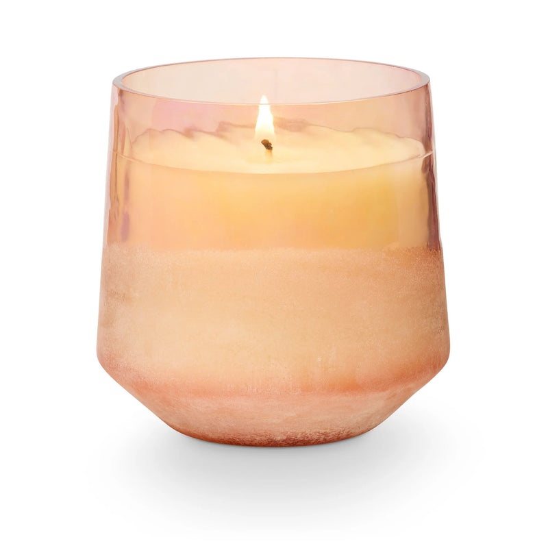 Paloma Petal Baltic Glass Candle - Pinecone Trading Co.
