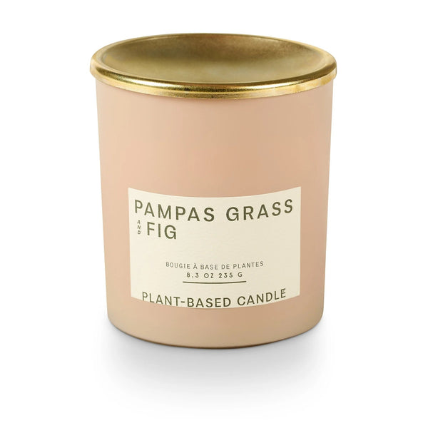 Pampas Grass & Fig Jar Candle - Pinecone Trading Co.