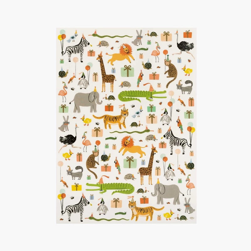 Party Animals Wrapping Sheets - Pinecone Trading Co.