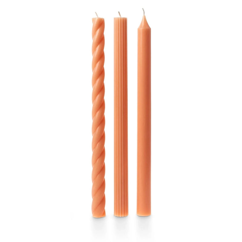 Peach Assorted Tapers - Pinecone Trading Co.