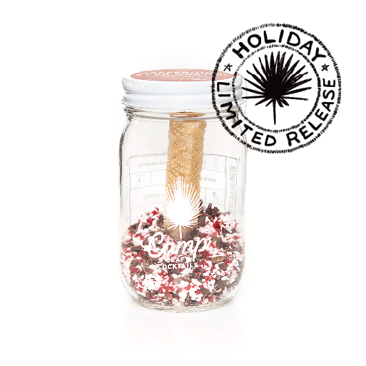 Peppermint Bark Martini Terrain x Camp Craft Cocktails - Pinecone Trading Co.