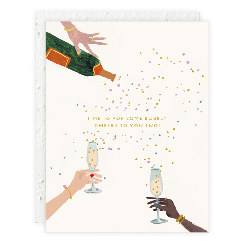 Pop Some Bubbly Card - Pinecone Trading Co.