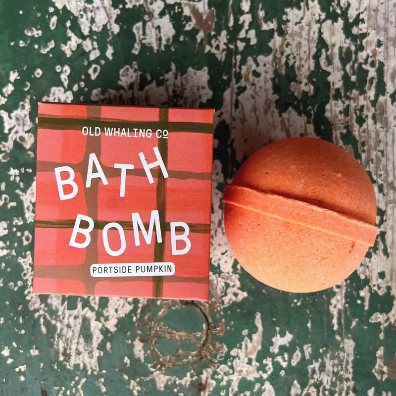 Portside Pumpkin Bath Bomb - Pinecone Trading Co.