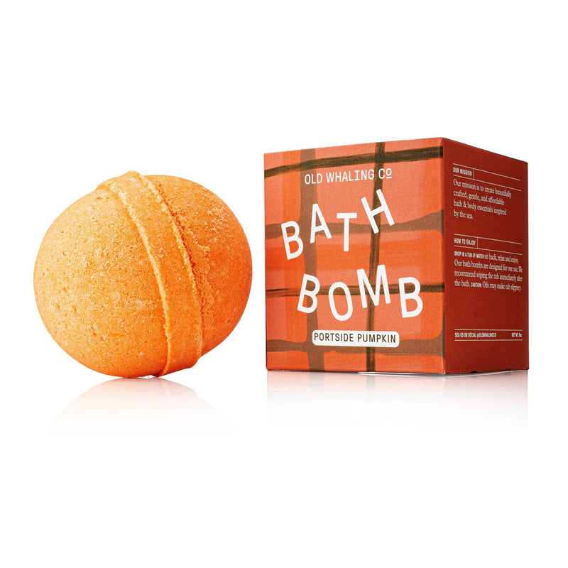 Portside Pumpkin Bath Bomb - Pinecone Trading Co.