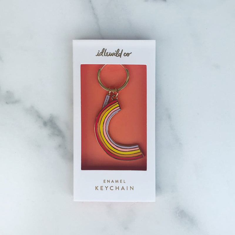Rainbow Keychain - Pinecone Trading Co.