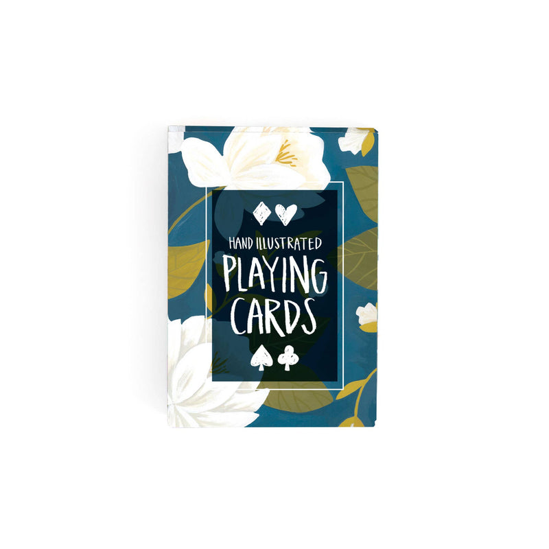 Raleigh Floral Playing Card Deck - Pinecone Trading Co.
