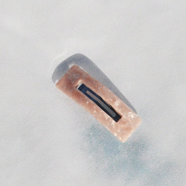 Rectangle Acrylic Snap Clip - Pinecone Trading Co.
