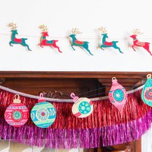 Retro Bauble Garland - Pinecone Trading Co.