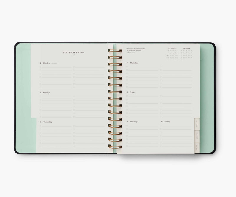 Rifle Paper Co. Flores 2024 17-Month Planner - Pinecone Trading Co.