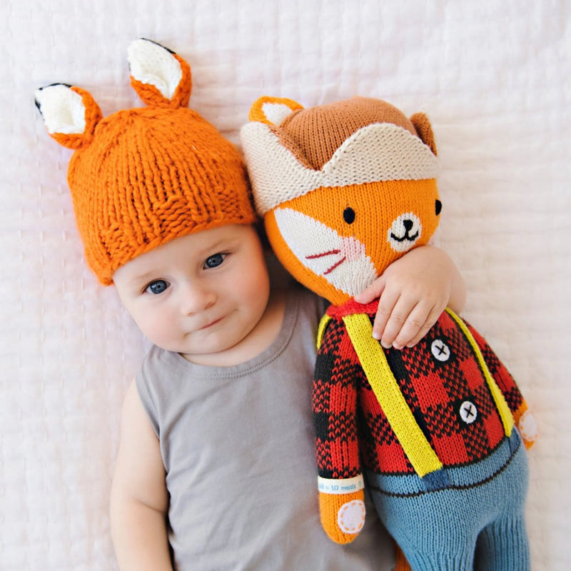 Rusty Fox Knit Hat - Pinecone Trading Co.