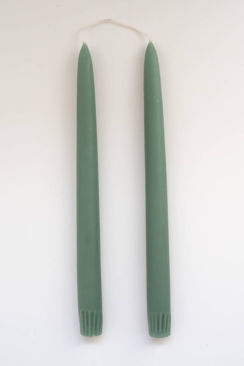 Sage Hand-Dipped Candle Set - Pinecone Trading Co.