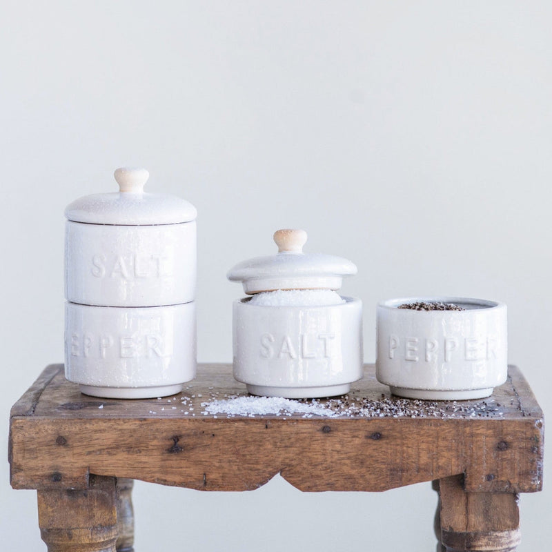 Salt and Pepper Pot Set - Pinecone Trading Co.
