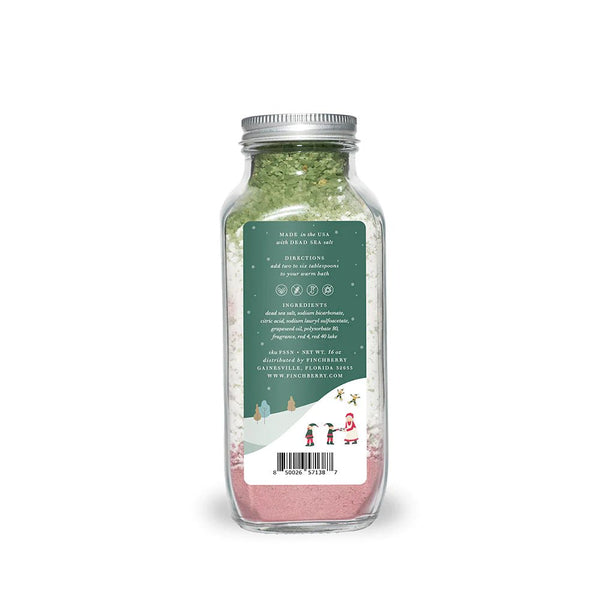 Santa Fizzy Salt Soak - Pinecone Trading Co.