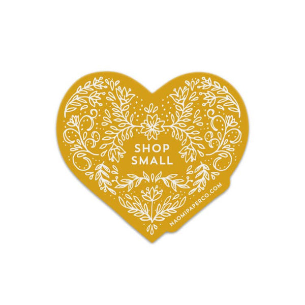 Shop Small Sticker - Pinecone Trading Co.