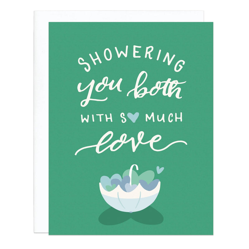 Showered with Love Card - Pinecone Trading Co.