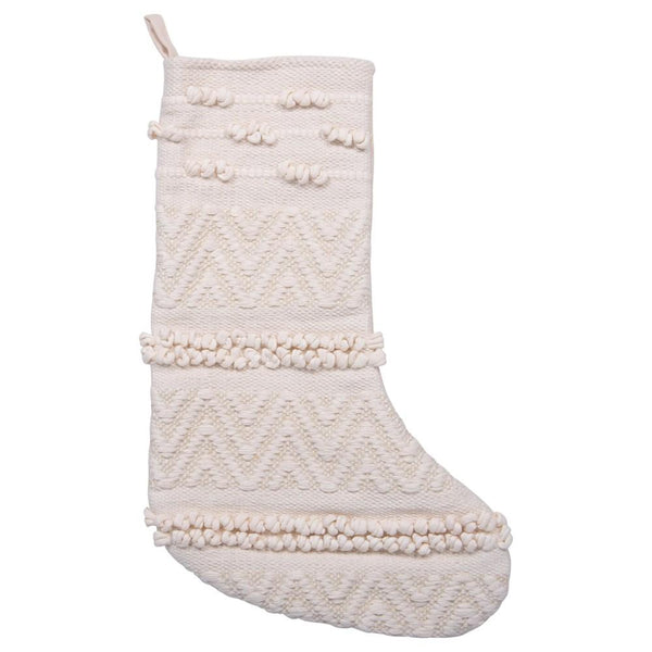 Snowy Christmas Morning Stocking - Pinecone Trading Co.
