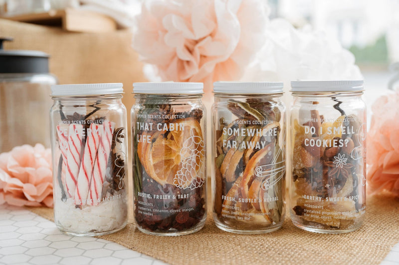 Somewhere Far Away Simmer Scent - Pinecone Trading Co.