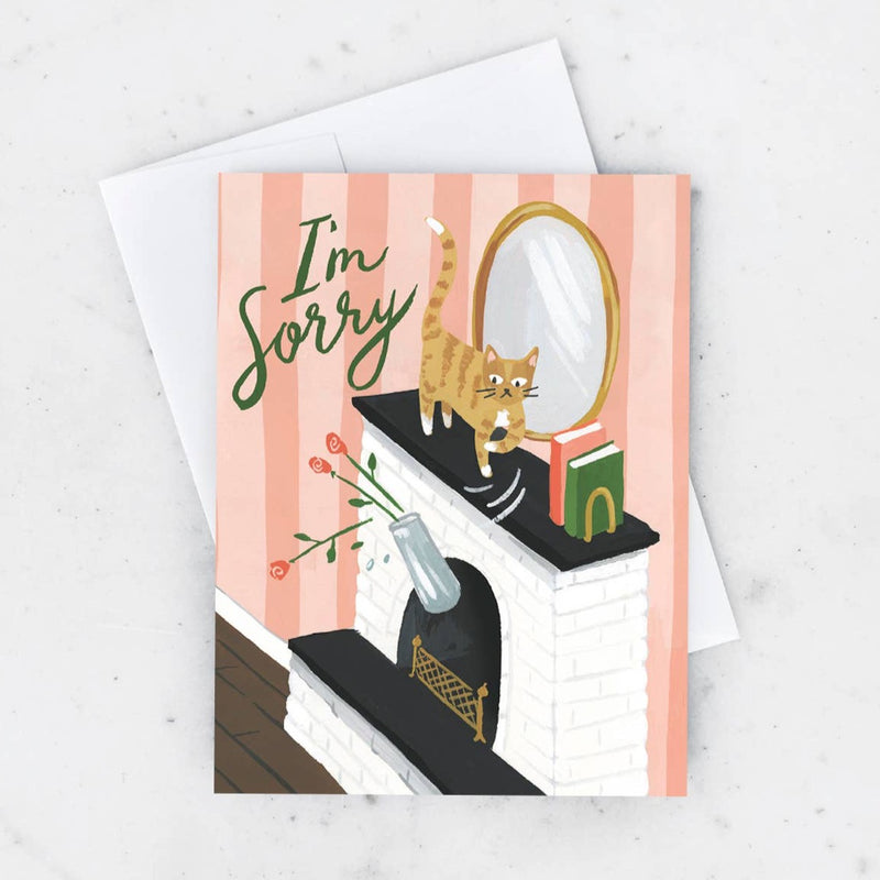 Sorry Cat Card - Pinecone Trading Co.