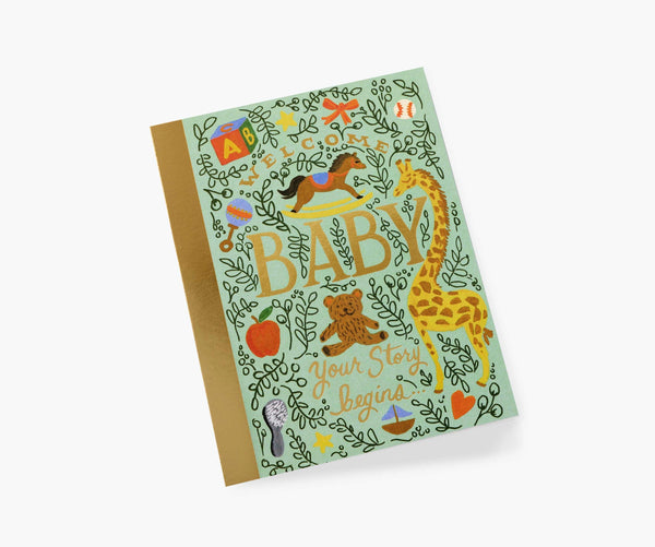 Storybook Baby Card - Pinecone Trading Co.