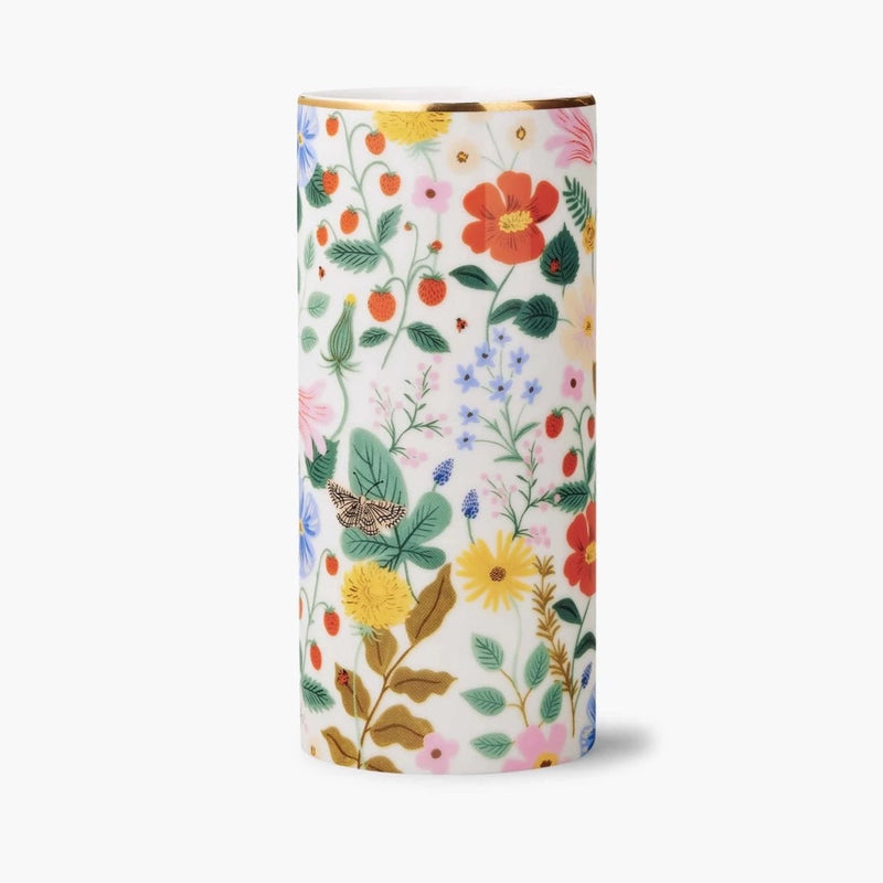Strawberry Fields Porcelain Vase - Pinecone Trading Co.