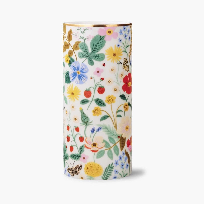 Strawberry Fields Porcelain Vase - Pinecone Trading Co.