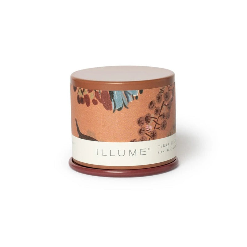Terra Tabac Demi Vanity Tin Candle - Pinecone Trading Co.