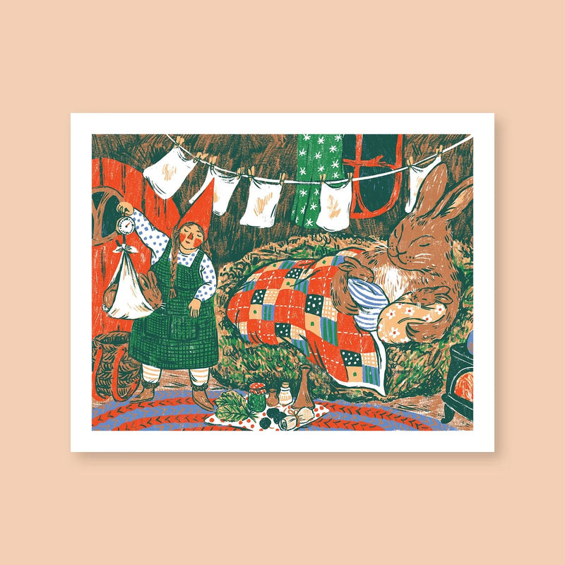 The Rabbit's House Print - Pinecone Trading Co.