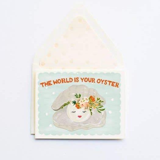 The World is Your Oyster Card - Pinecone Trading Co.