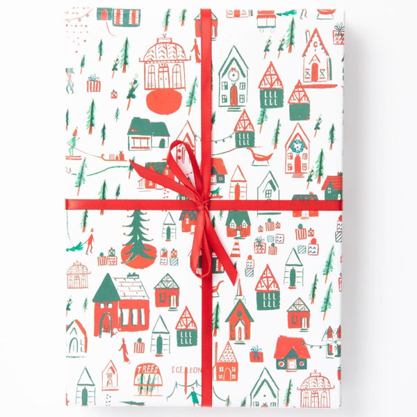 This Town is a Gem - Holiday Gift Wrap - Pinecone Trading Co.
