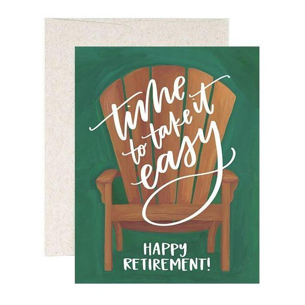 Time to Take it Easy, Happy Retirement! - Pinecone Trading Co.