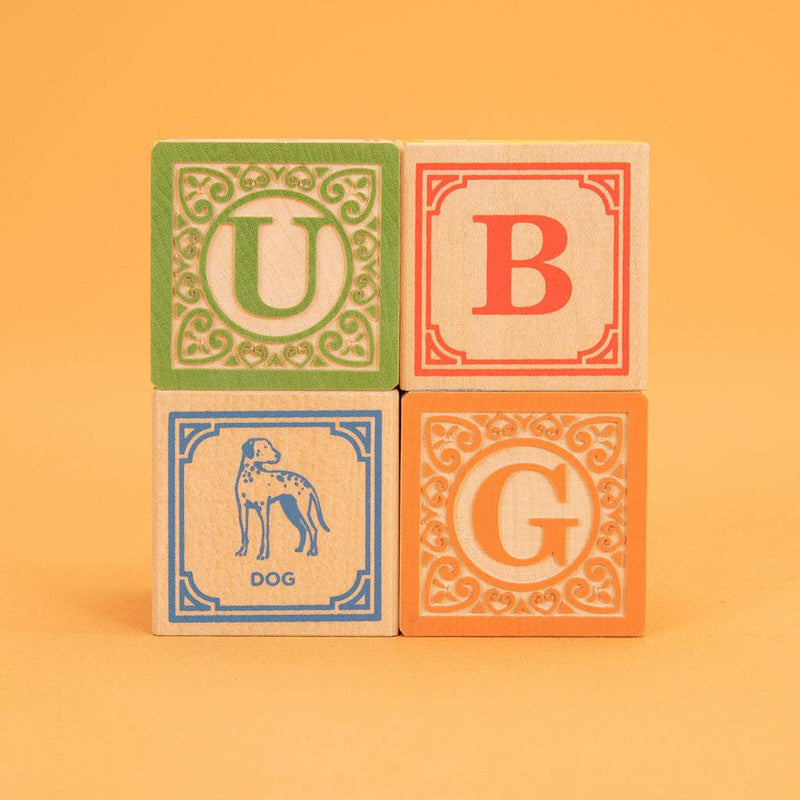 Uncle Goose Classic ABC Blocks - Pinecone Trading Co.